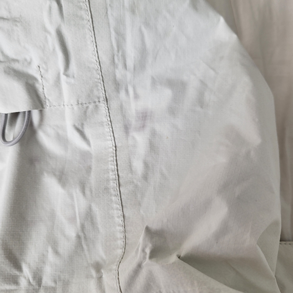 The North Face White Hyvent Waterproof Hiking Coat Rain Jacket - Picture 16 of 16